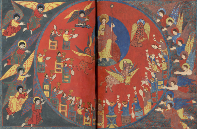 L'Adoration des Vieillards Beatus de Saint-Sever.png